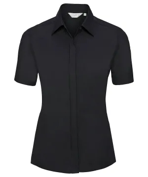 Black - Women's short sleeve ultimate stretch shirt