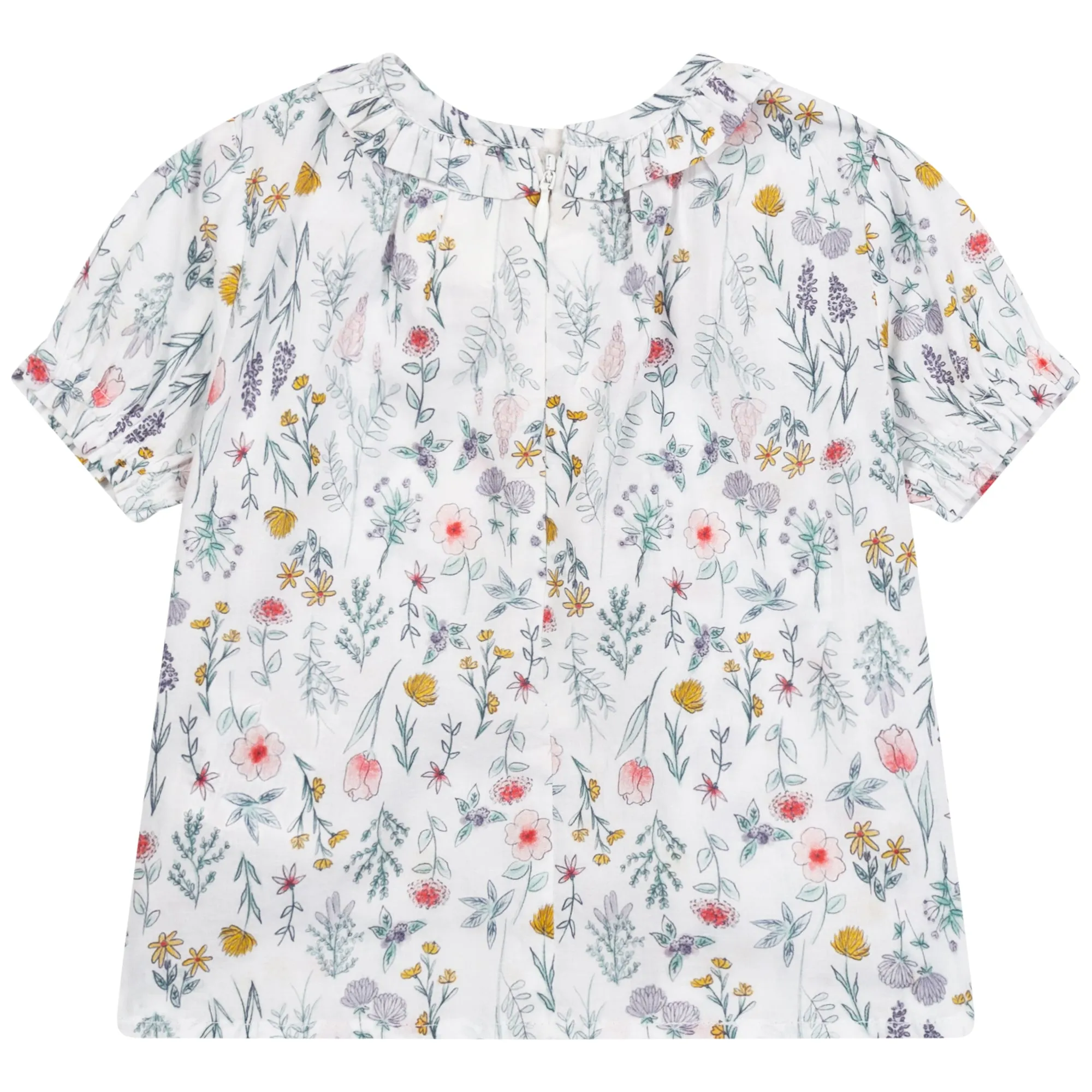 Carrément Beau Blouse Summer Infant White
