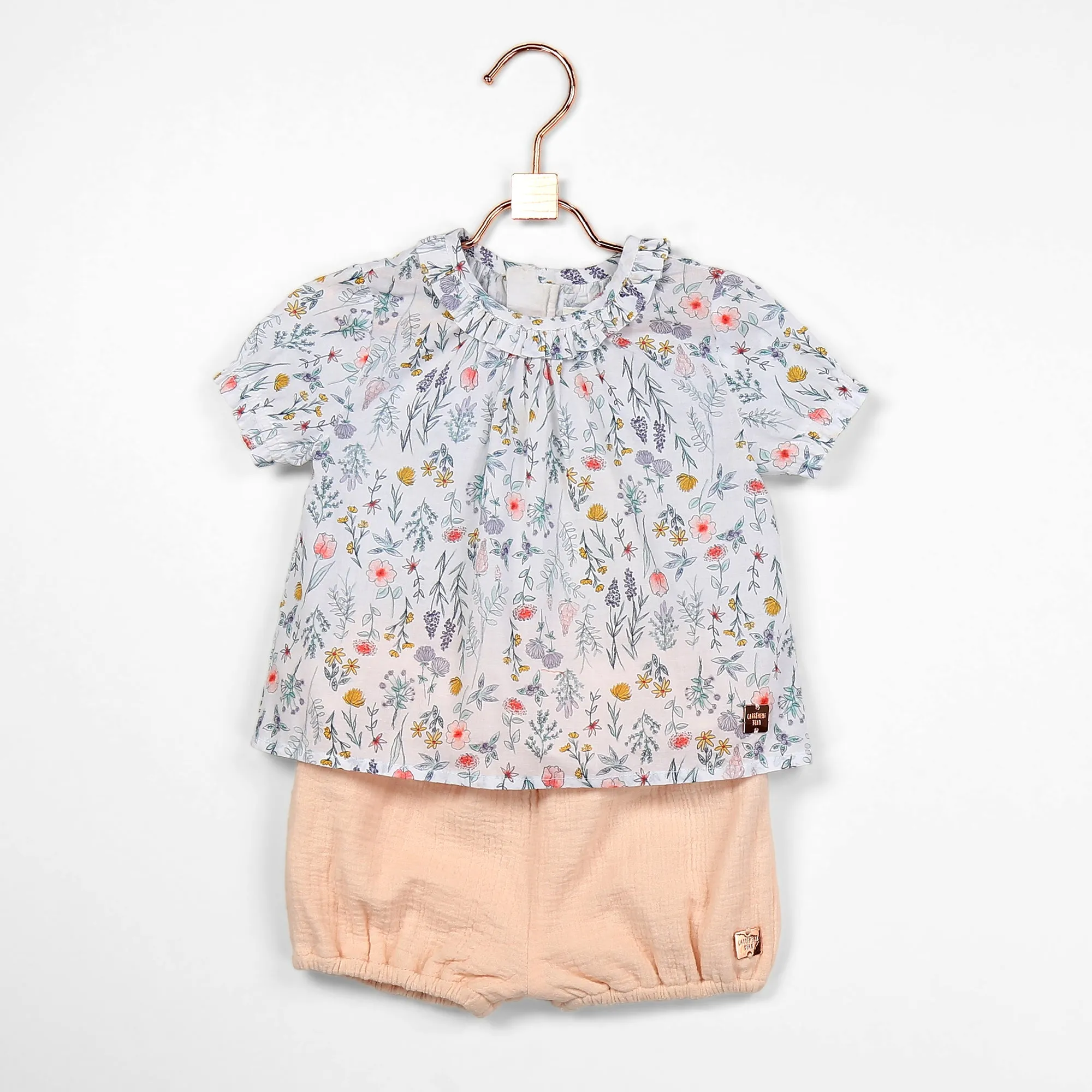 Carrément Beau Blouse Summer Infant White
