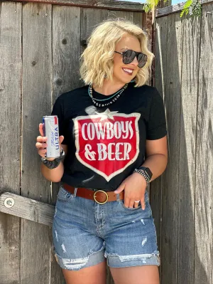 Cowboys & Beer Tee