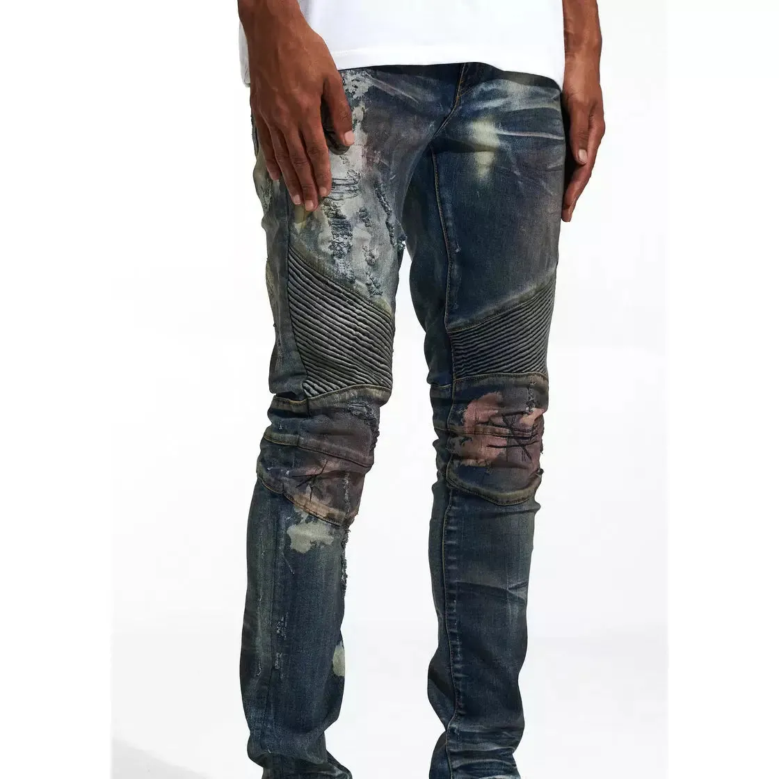 Crysp Denim INDIGO SAND Skywalker Denim (CRYSPF221-103)