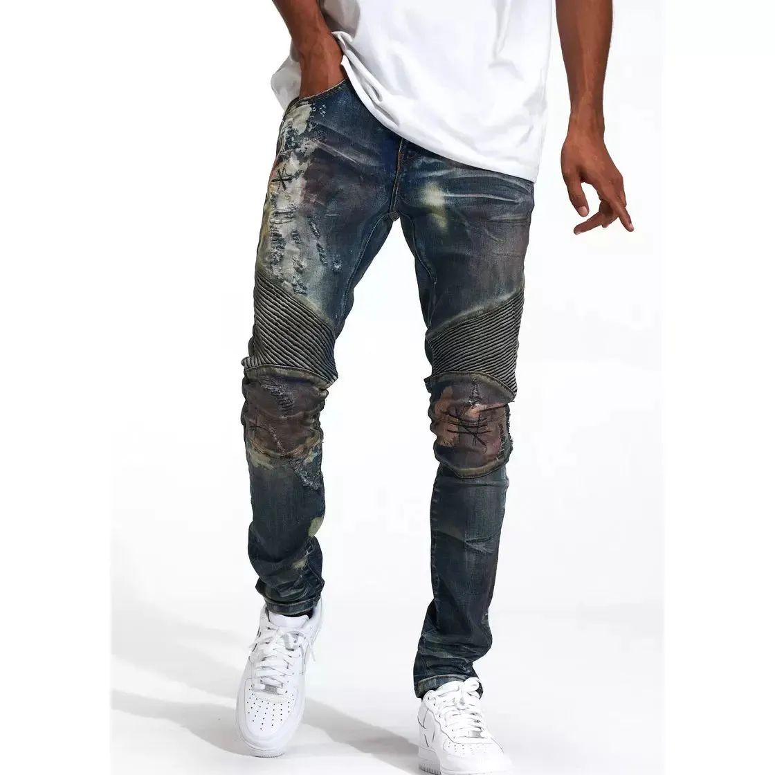 Crysp Denim INDIGO SAND Skywalker Denim (CRYSPF221-103)