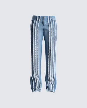 Desiree Distressed Blue Jeans