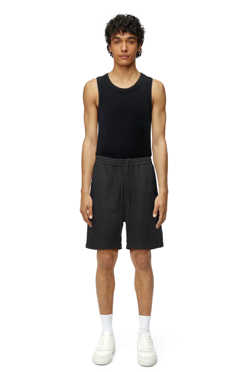 DRYKORN SAYO Basketball Shorts in Lyocell-Mix Black