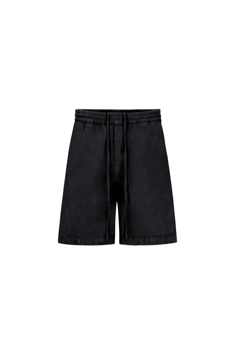 DRYKORN SAYO Basketball Shorts in Lyocell-Mix Black