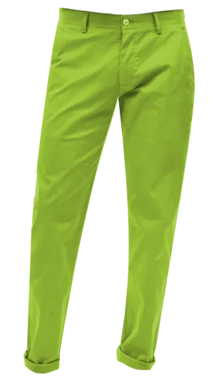 EJ Samuel Lime Chino Long Pants CHL01