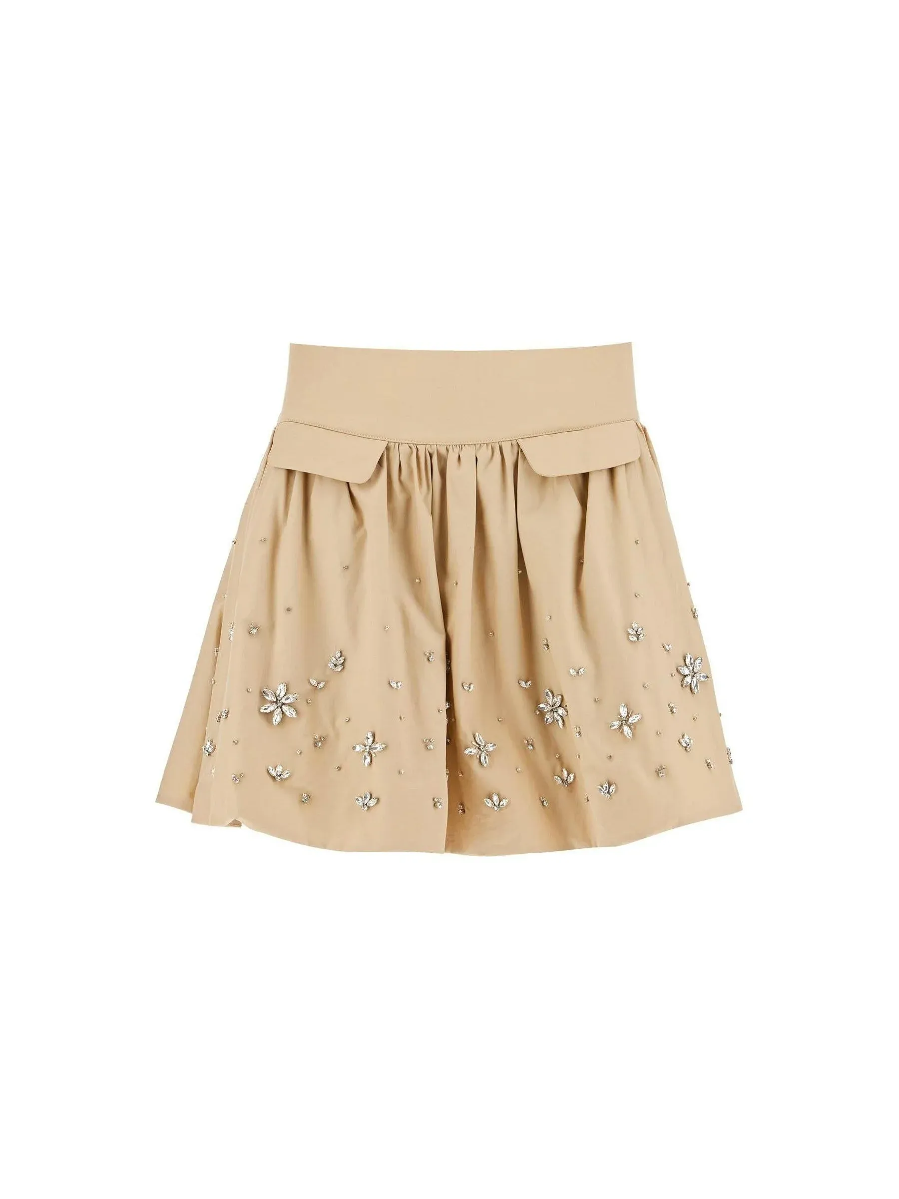 Embellished Floral Skirt