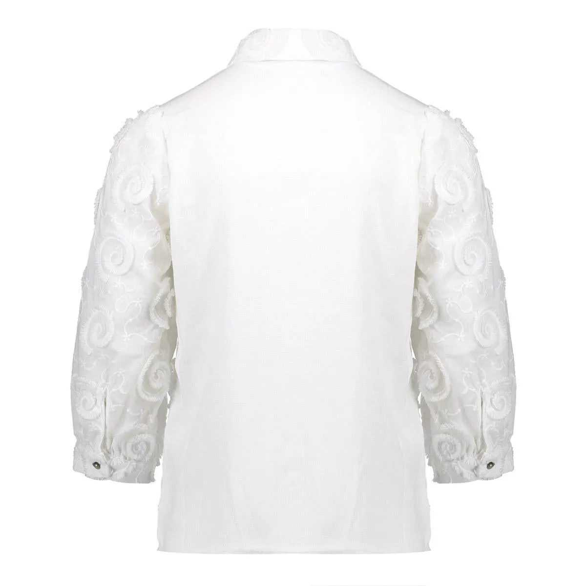 Geisha Blouse fancy circles