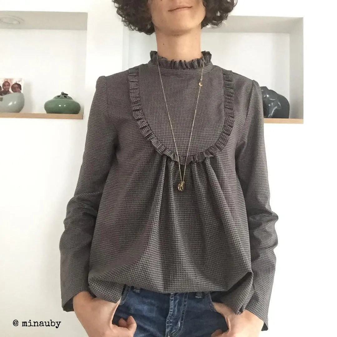 IDA Mum blouse & dress - Woman 34/46 - Paper Sewing Pattern