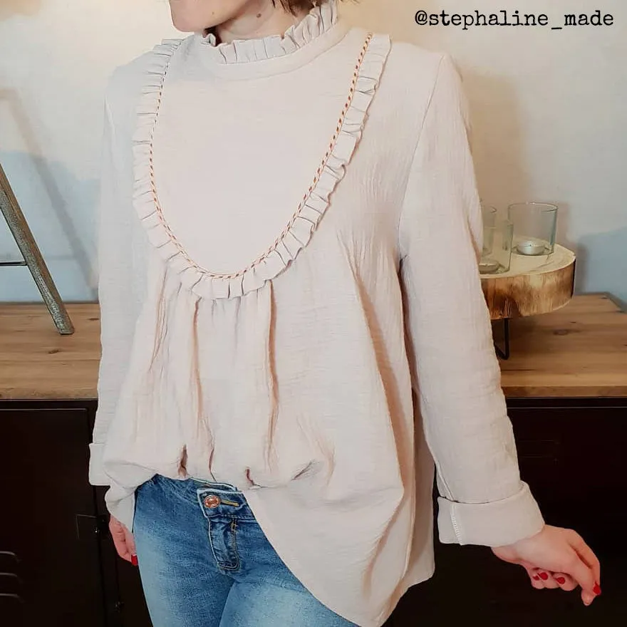 IDA Mum blouse & dress - Woman 34/46 - Paper Sewing Pattern