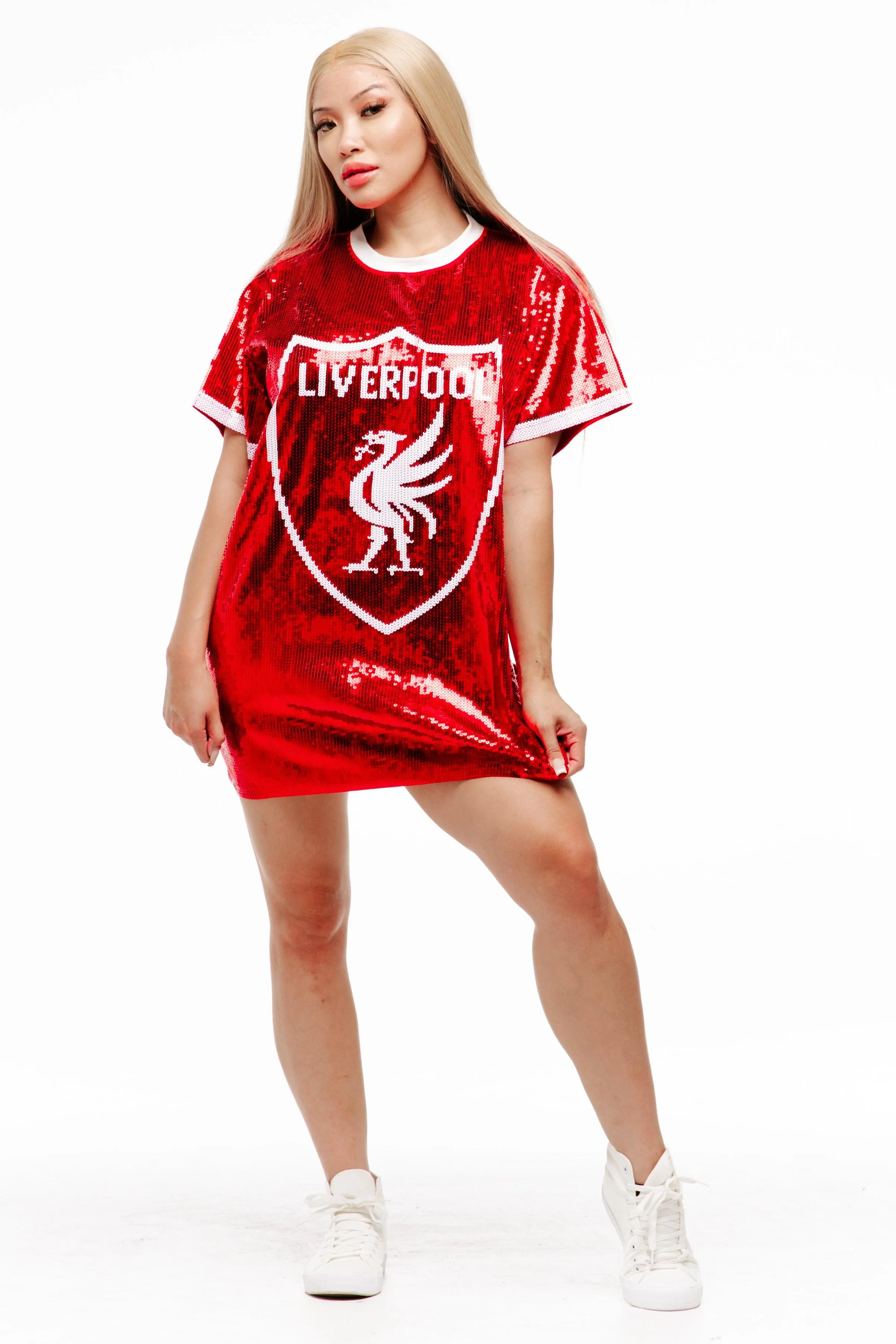 Liverpool Sequin Dress
