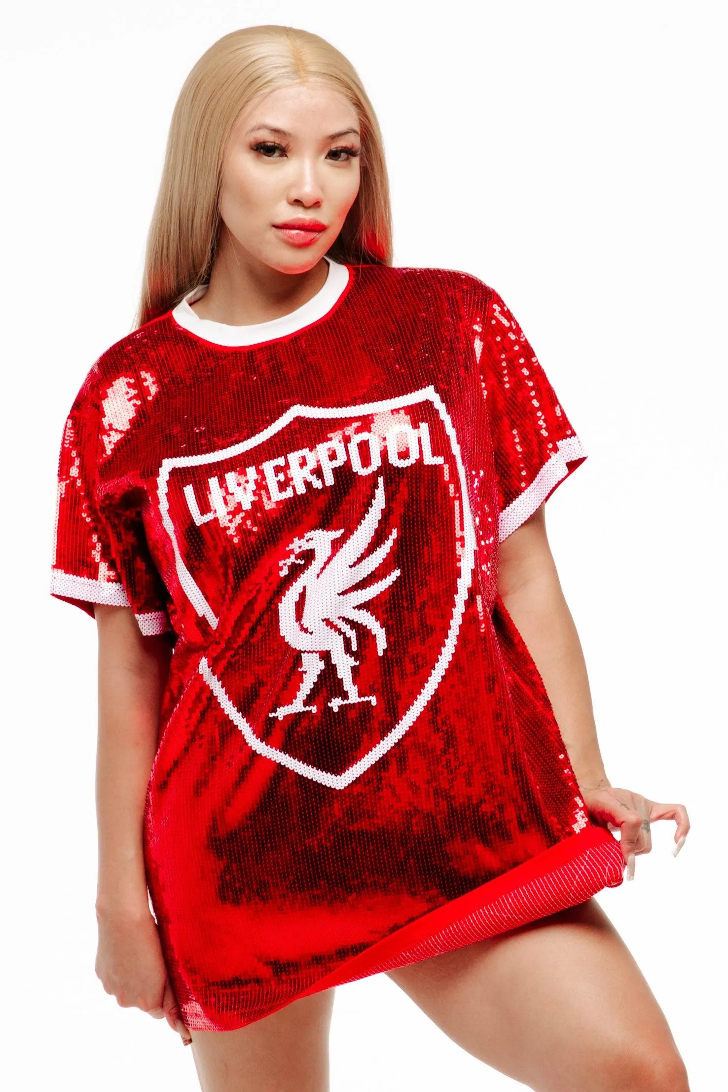 Liverpool Sequin Dress