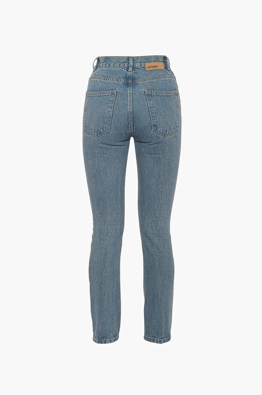 Mid Rise Vintage Straight - Light Blue