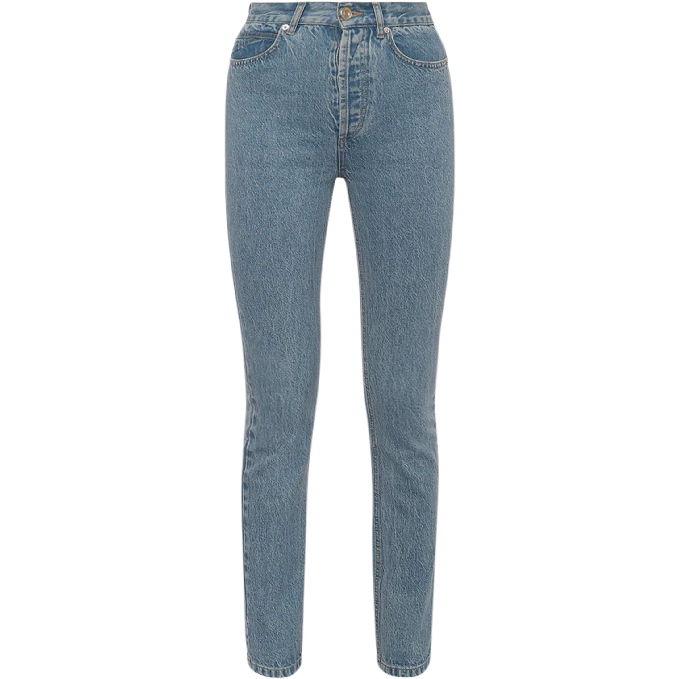Mid Rise Vintage Straight - Light Blue