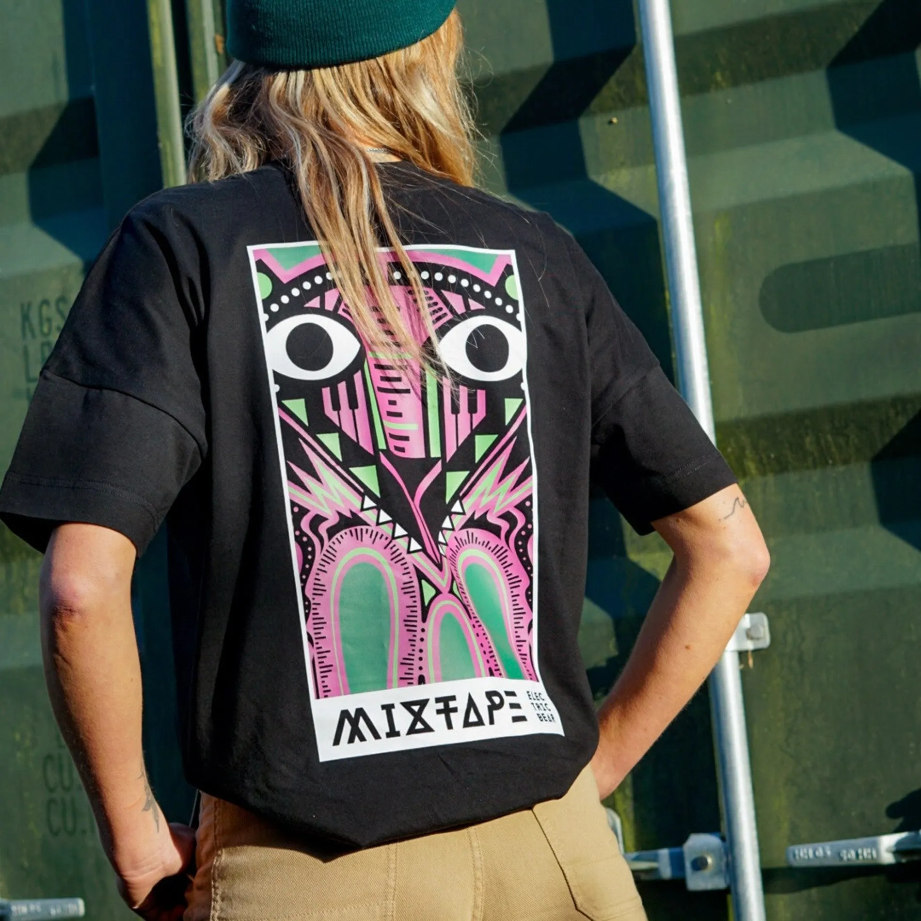 MIXTAPE BLACK TEE
