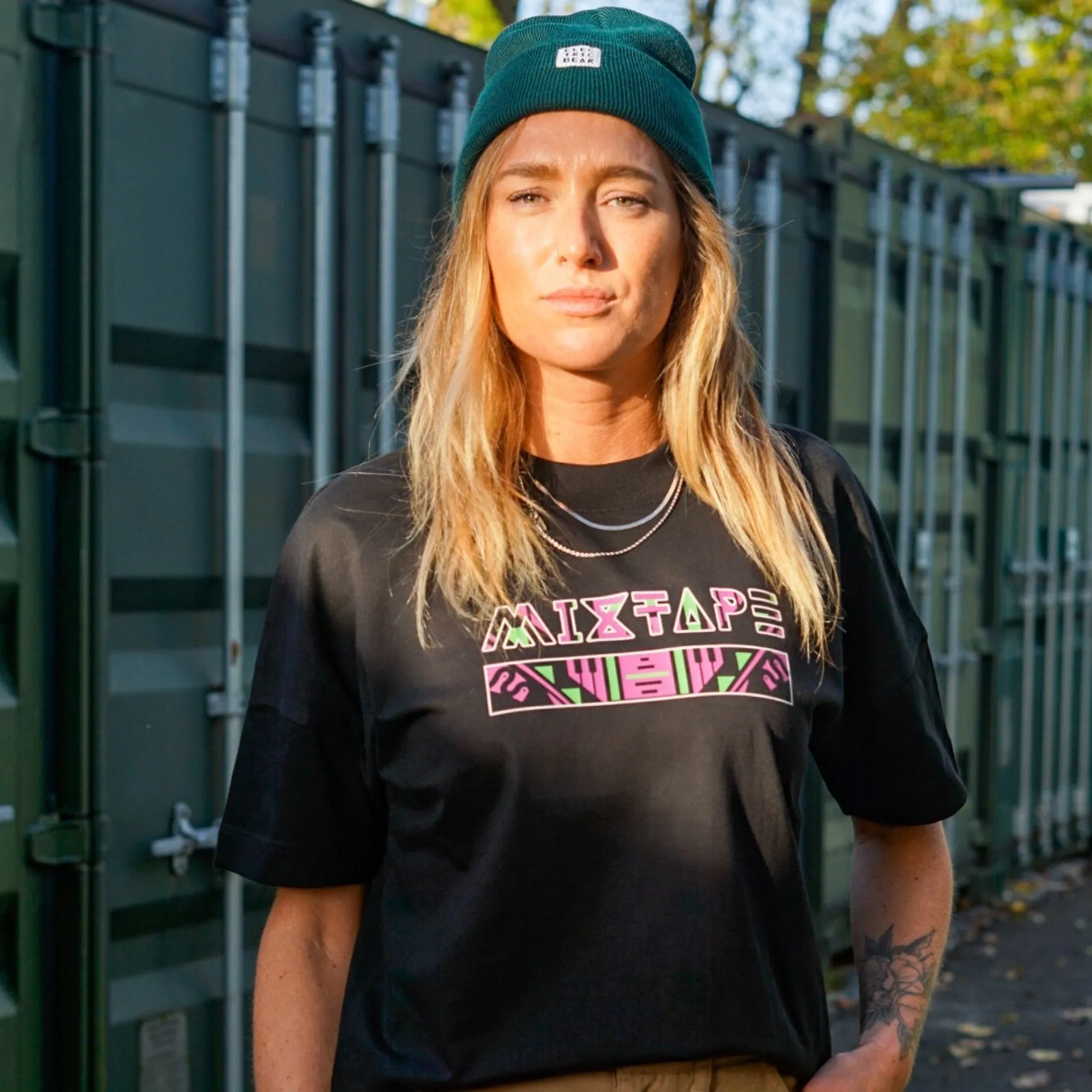 MIXTAPE BLACK TEE