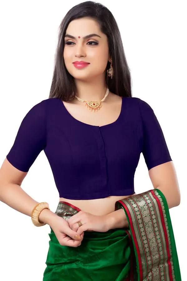Naidu Hall Princess Cut Short Sleeve 2*2 Blouse