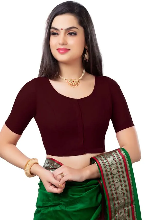 Naidu Hall Princess Cut Short Sleeve 2*2 Blouse