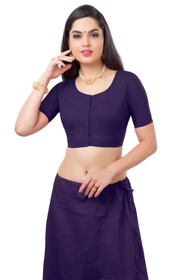 Naidu Hall Princess Cut Short Sleeve 2*2 Blouse
