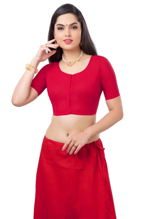 Naidu Hall Princess Cut Short Sleeve 2*2 Blouse