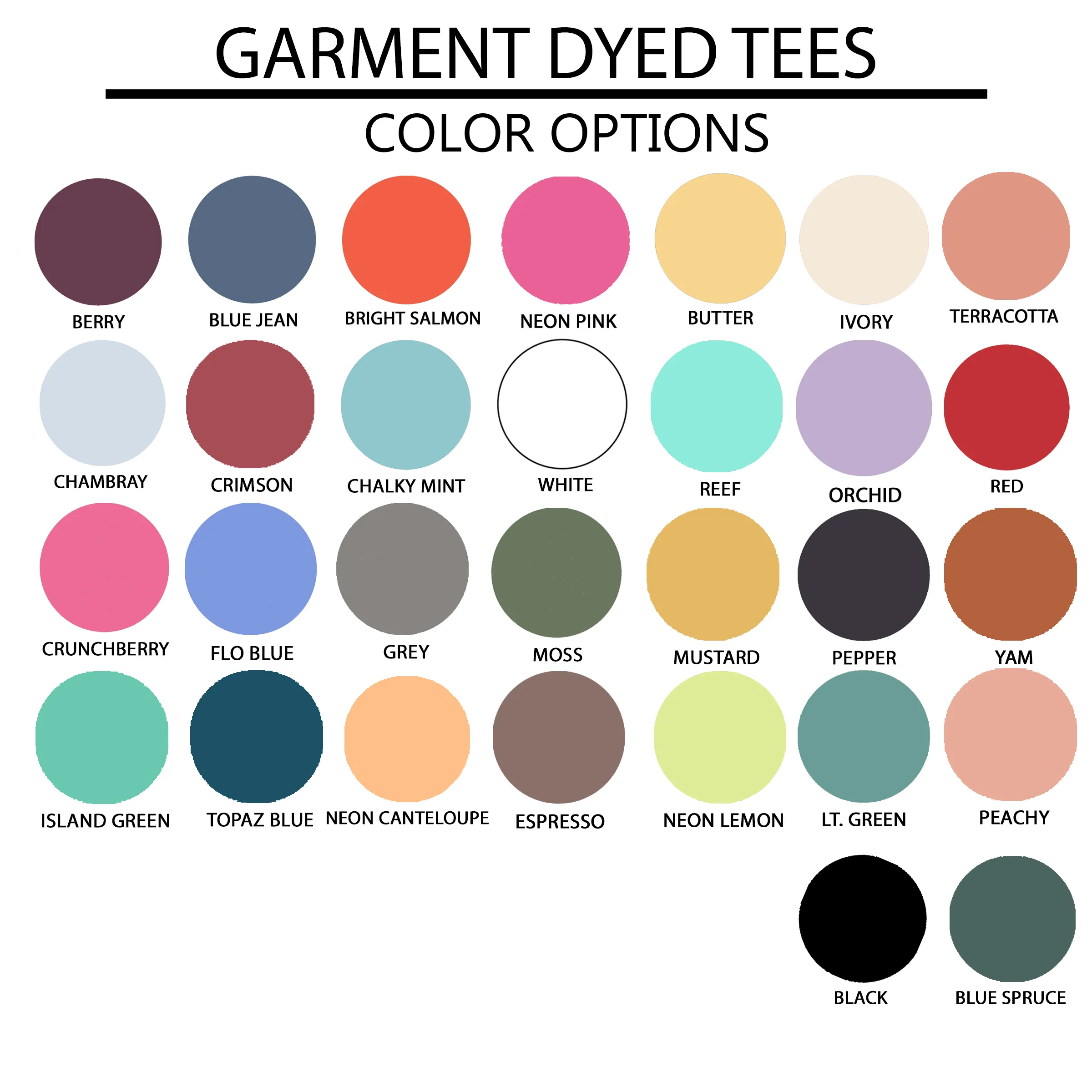 Noel Bold Cursive | Garment Dyed Tee