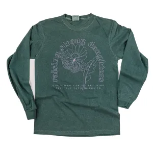 Raising Strong Daughters (Plural) - LONG SLEEVE COMFORT COLORS TEE