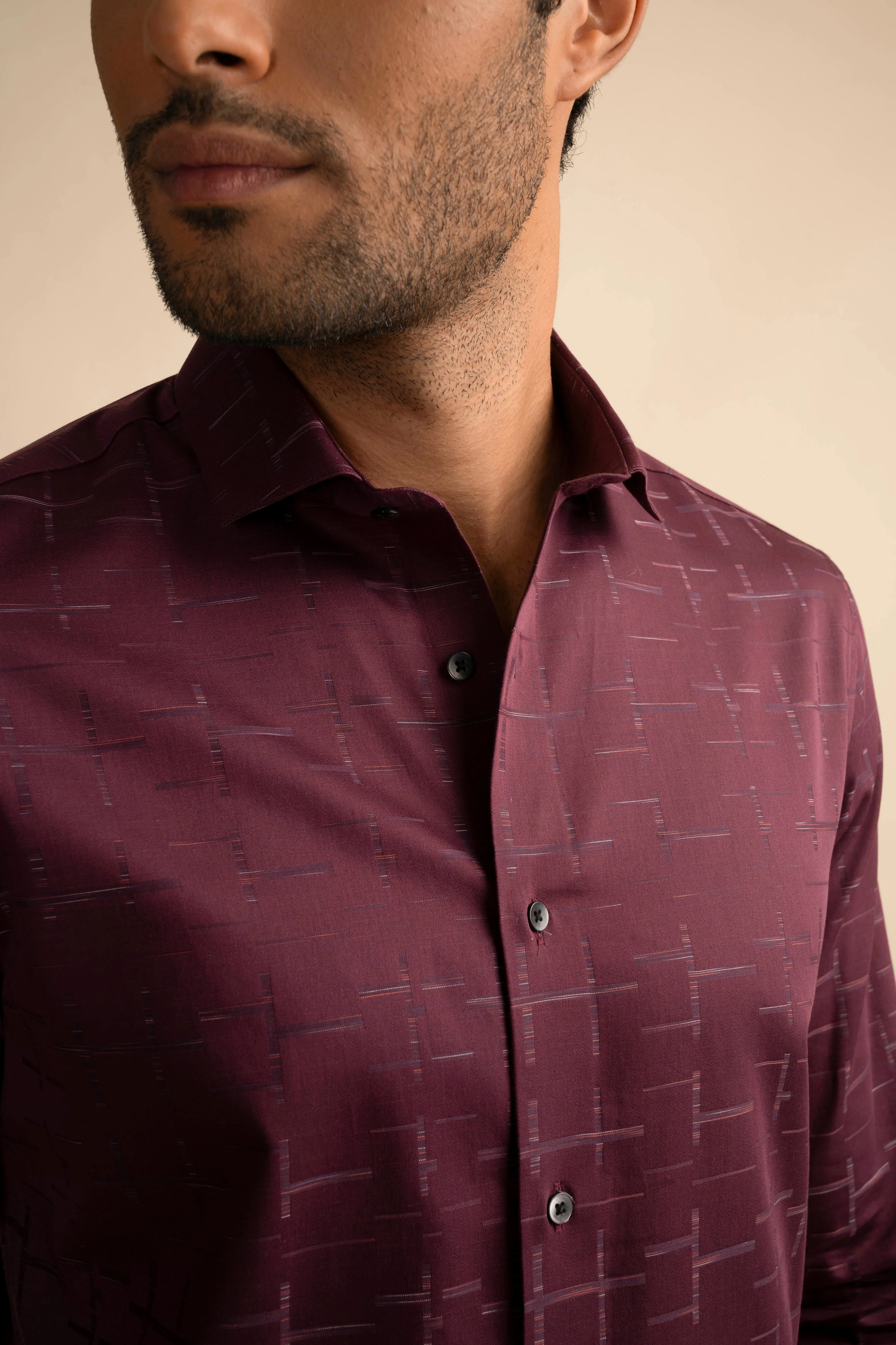 Regal Plum Shirt EOSS