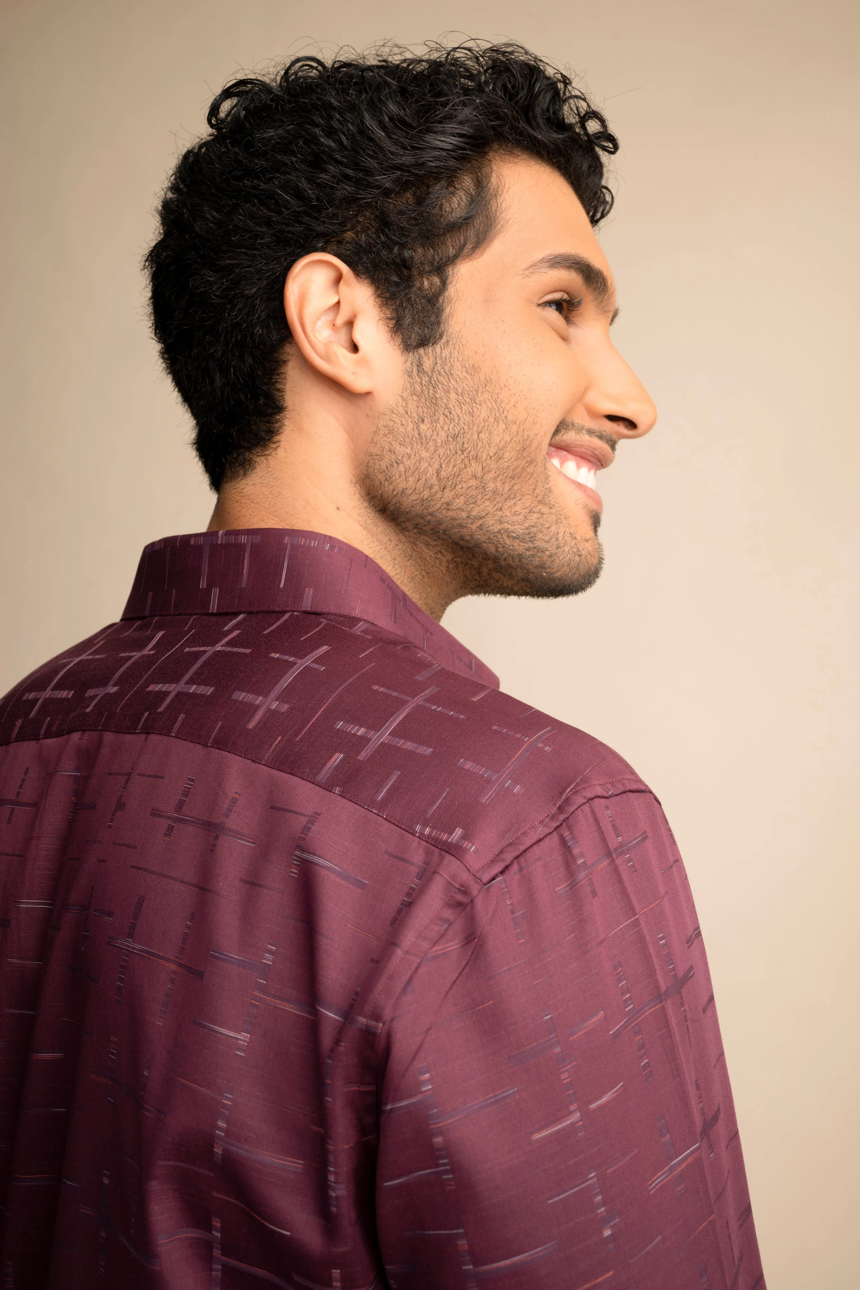 Regal Plum Shirt EOSS