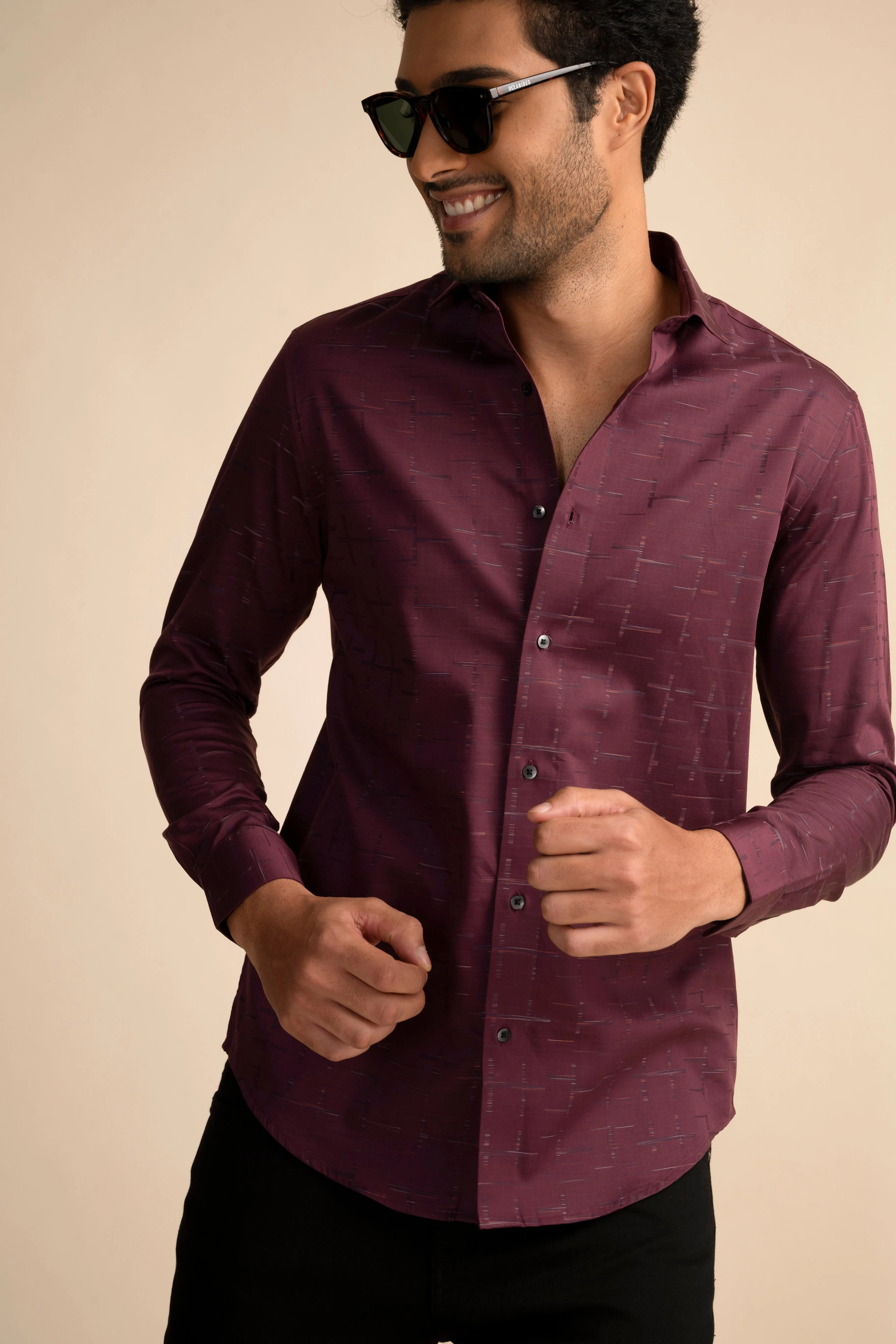 Regal Plum Shirt EOSS