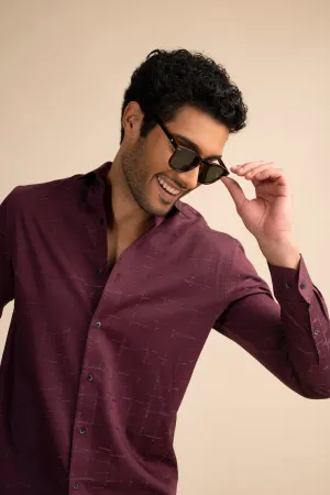 Regal Plum Shirt EOSS