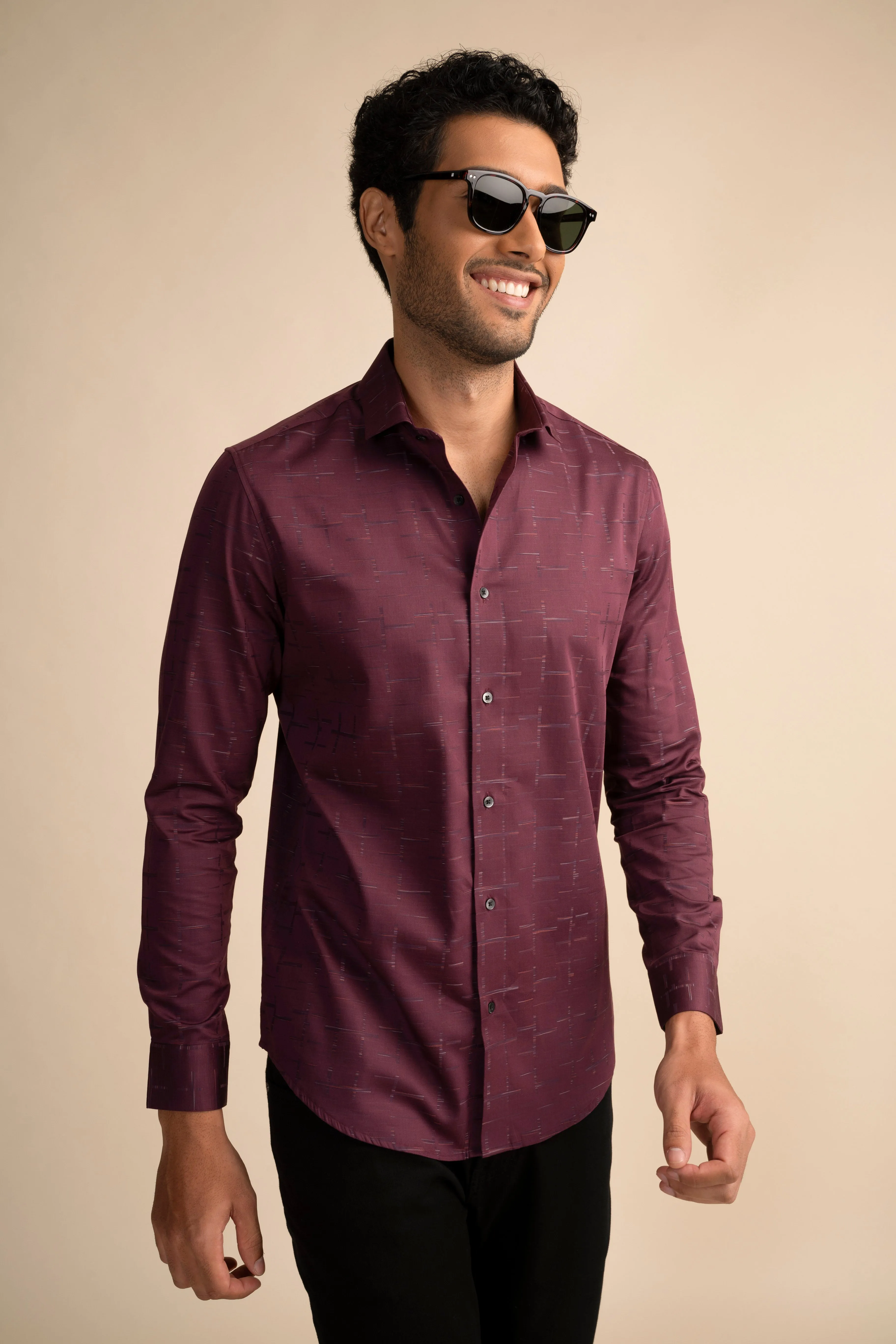 Regal Plum Shirt EOSS
