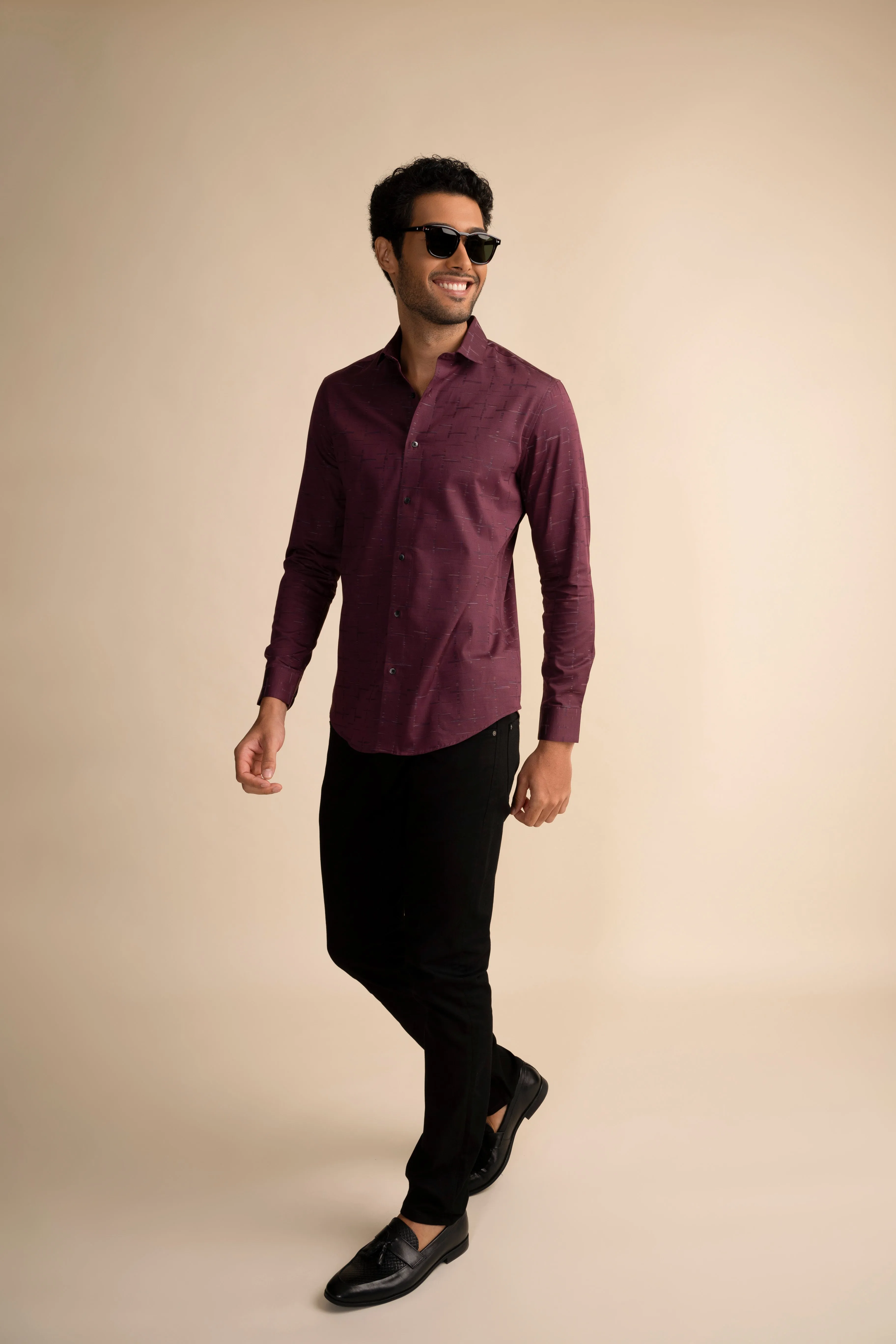 Regal Plum Shirt EOSS