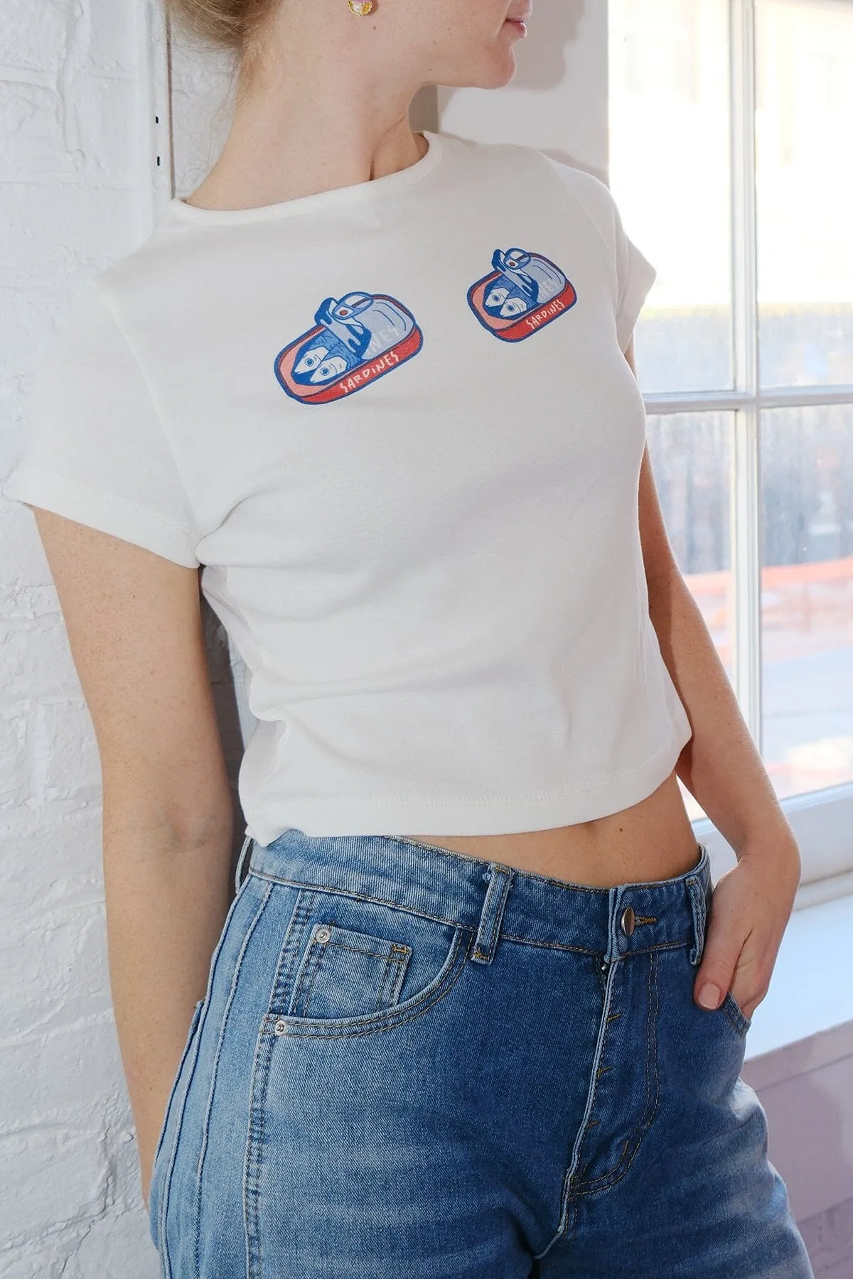 Sardines in Sardinia Graphic Baby Tee