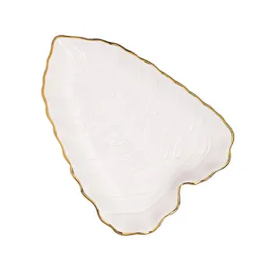 Shaped Trinket Tray, Leaf