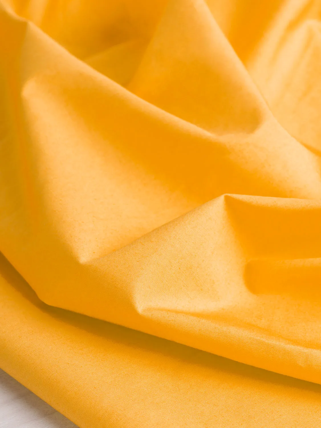 Signature Crisp Cotton Poplin - Mango - Swatch