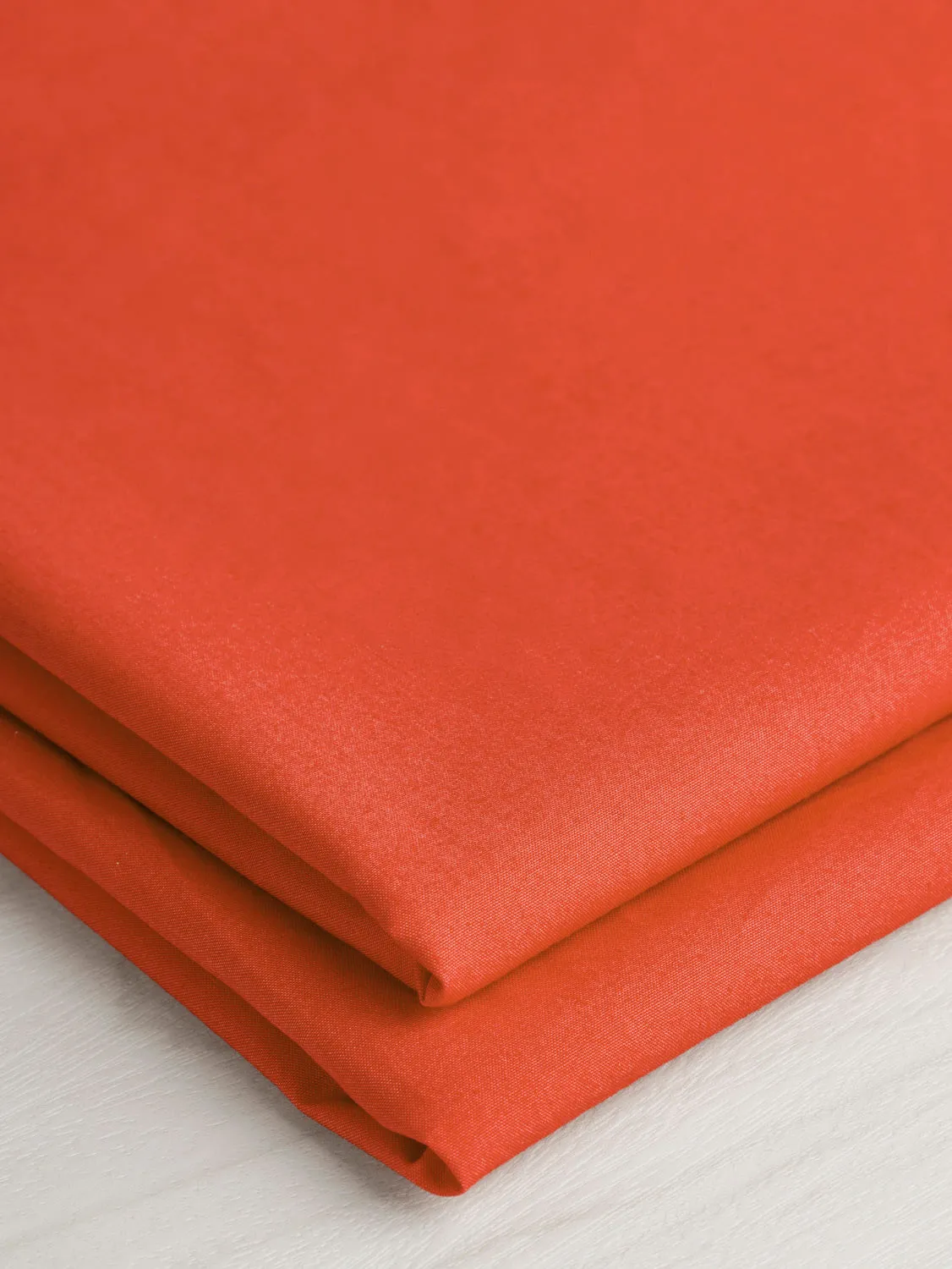 Signature Crisp Cotton Poplin - Poppy Red
