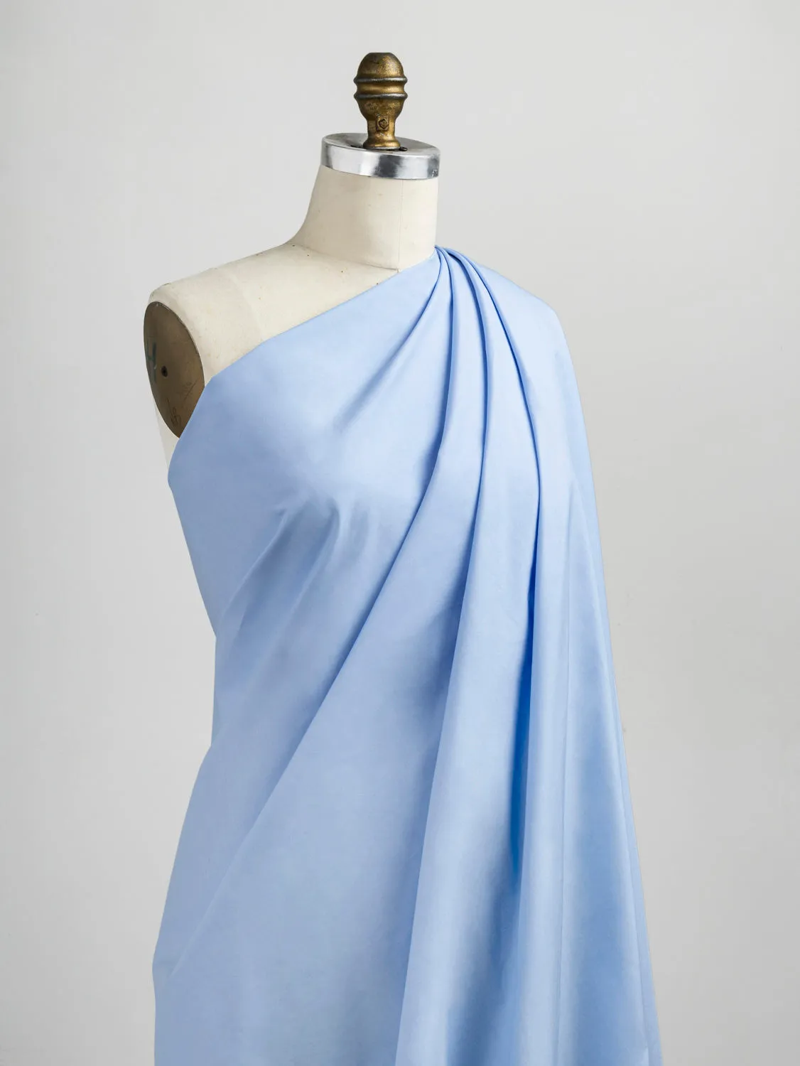 Signature Crisp Cotton Poplin - Sky Blue
