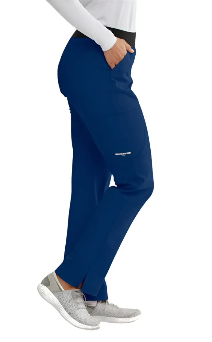 SKECHERS™ by Barco Breeze 3-Pocket Mid-Rise Straight Leg Scrub Pant-Tall