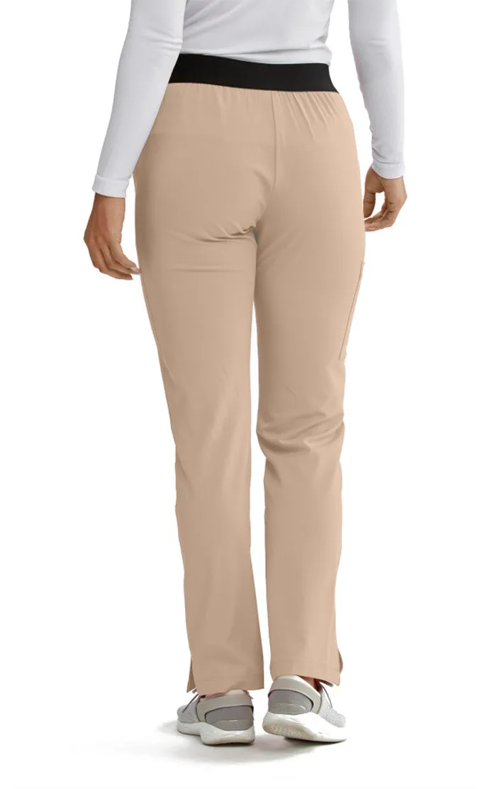 SKECHERS™ by Barco Breeze 3-Pocket Mid-Rise Straight Leg Scrub Pant-Tall