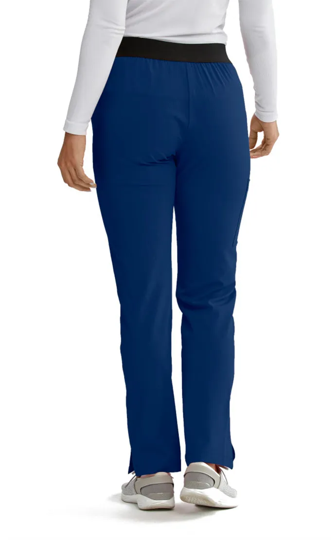 SKECHERS™ by Barco Breeze 3-Pocket Mid-Rise Straight Leg Scrub Pant-Tall