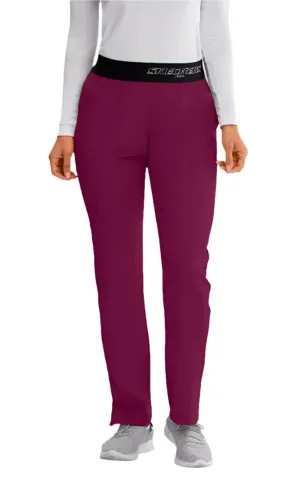 SKECHERS™ by Barco Breeze 3-Pocket Mid-Rise Straight Leg Scrub Pant-Tall