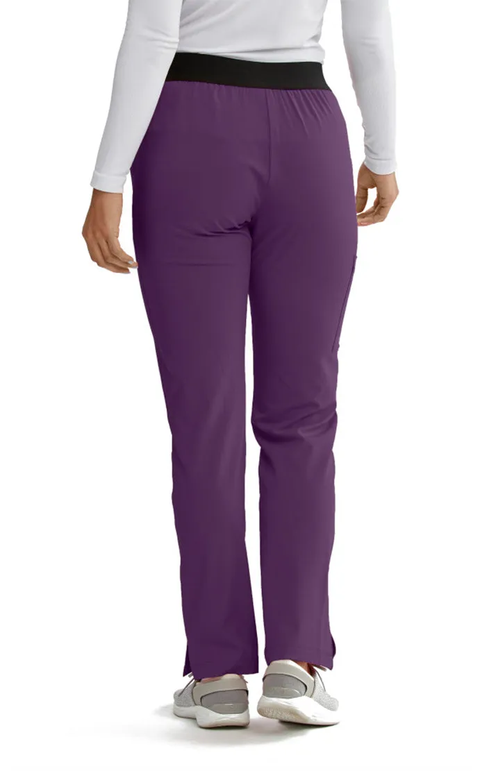 SKECHERS™ by Barco Breeze 3-Pocket Mid-Rise Straight Leg Scrub Pant-Tall