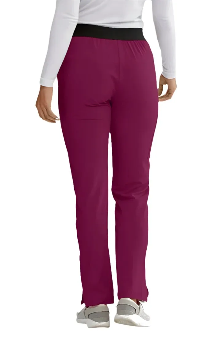 SKECHERS™ by Barco Breeze 3-Pocket Mid-Rise Straight Leg Scrub Pant-Tall