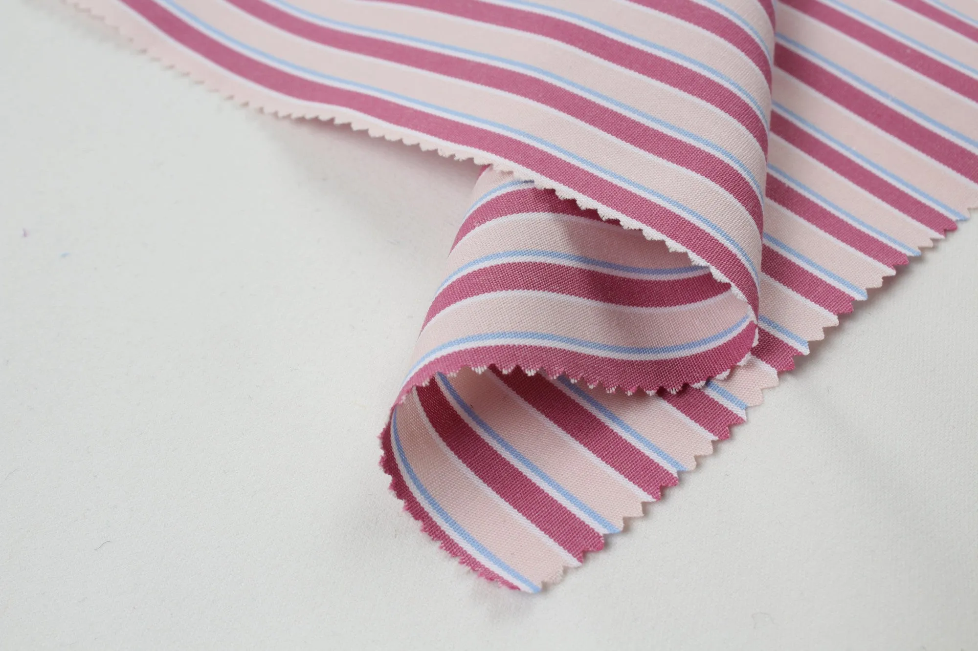 Soft Organic Cotton Poplin - Fancy Stripes - 6 Variants Available