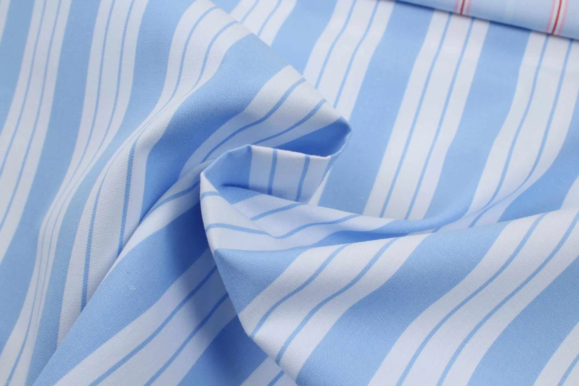 Soft Organic Cotton Poplin - Fancy Stripes - 6 Variants Available