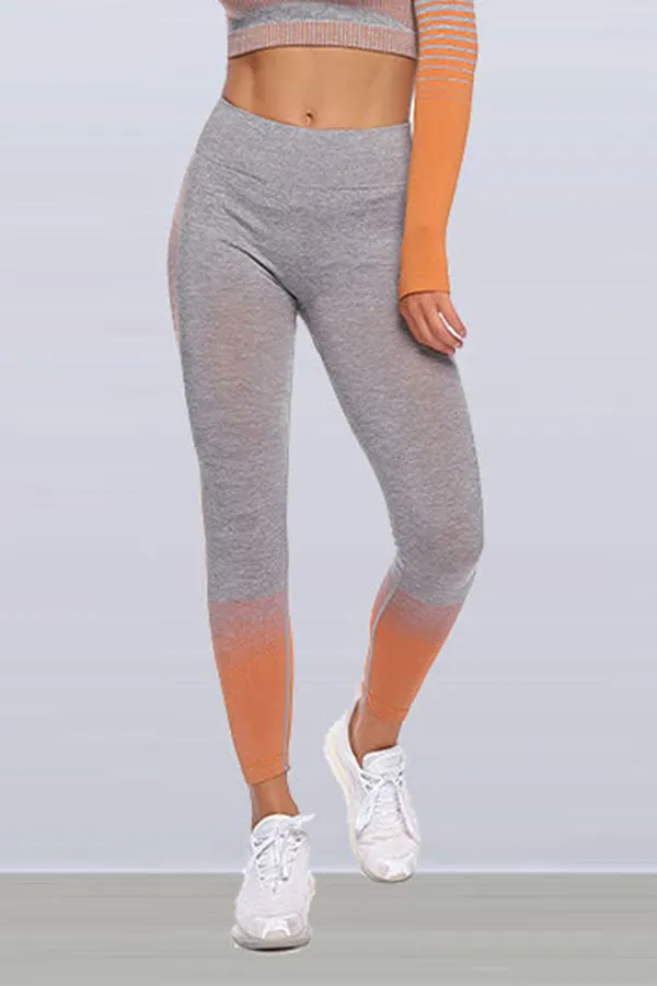 Striped Sporty Yoga Pants