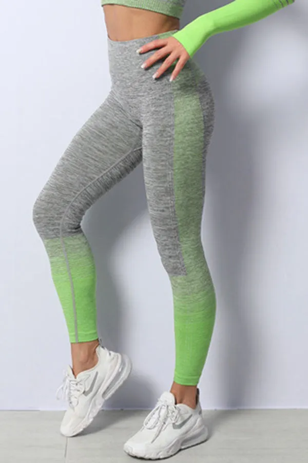 Striped Sporty Yoga Pants