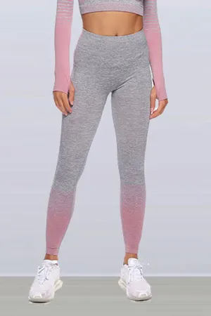Striped Sporty Yoga Pants