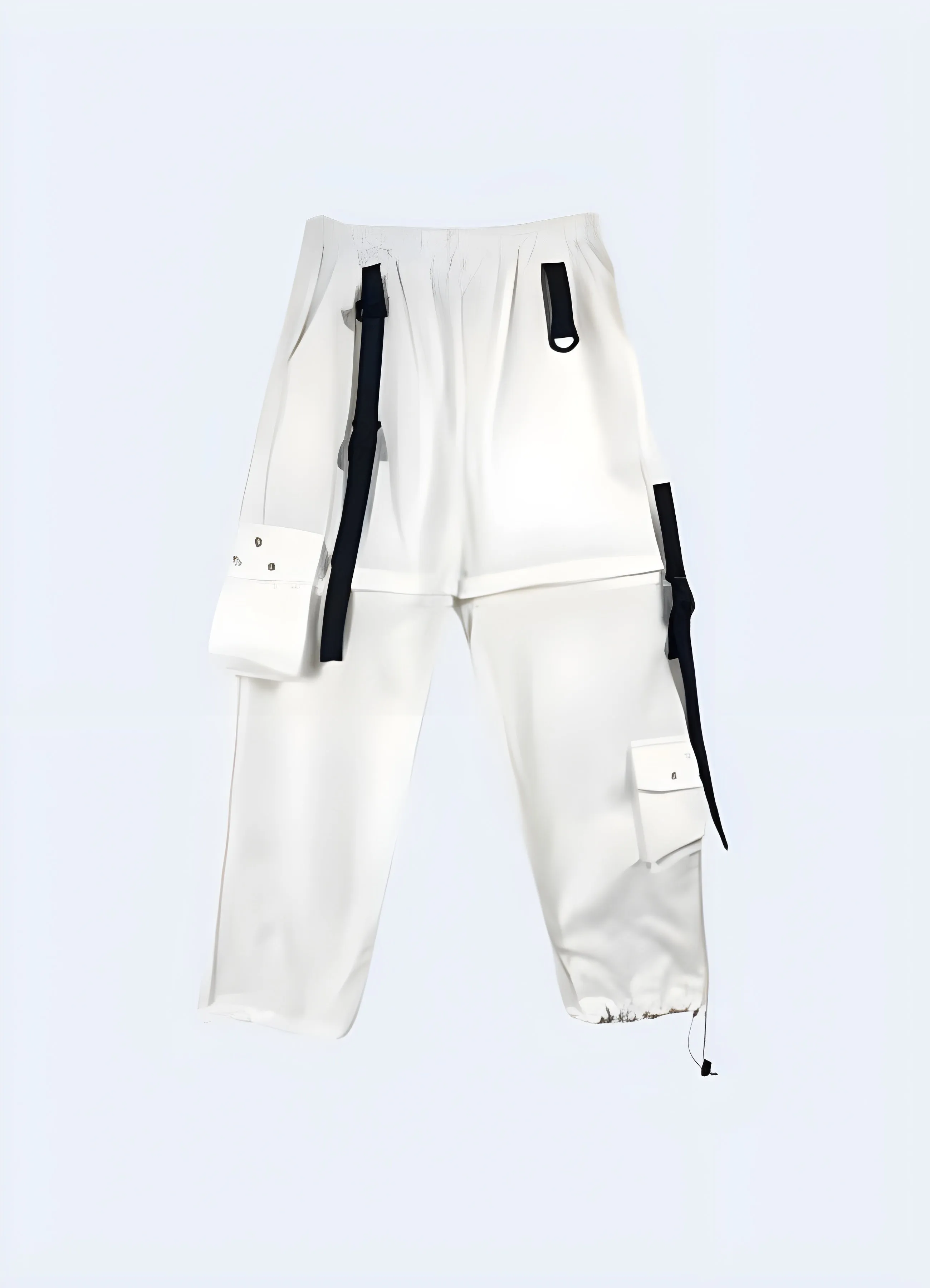 Techwear White Pant Women