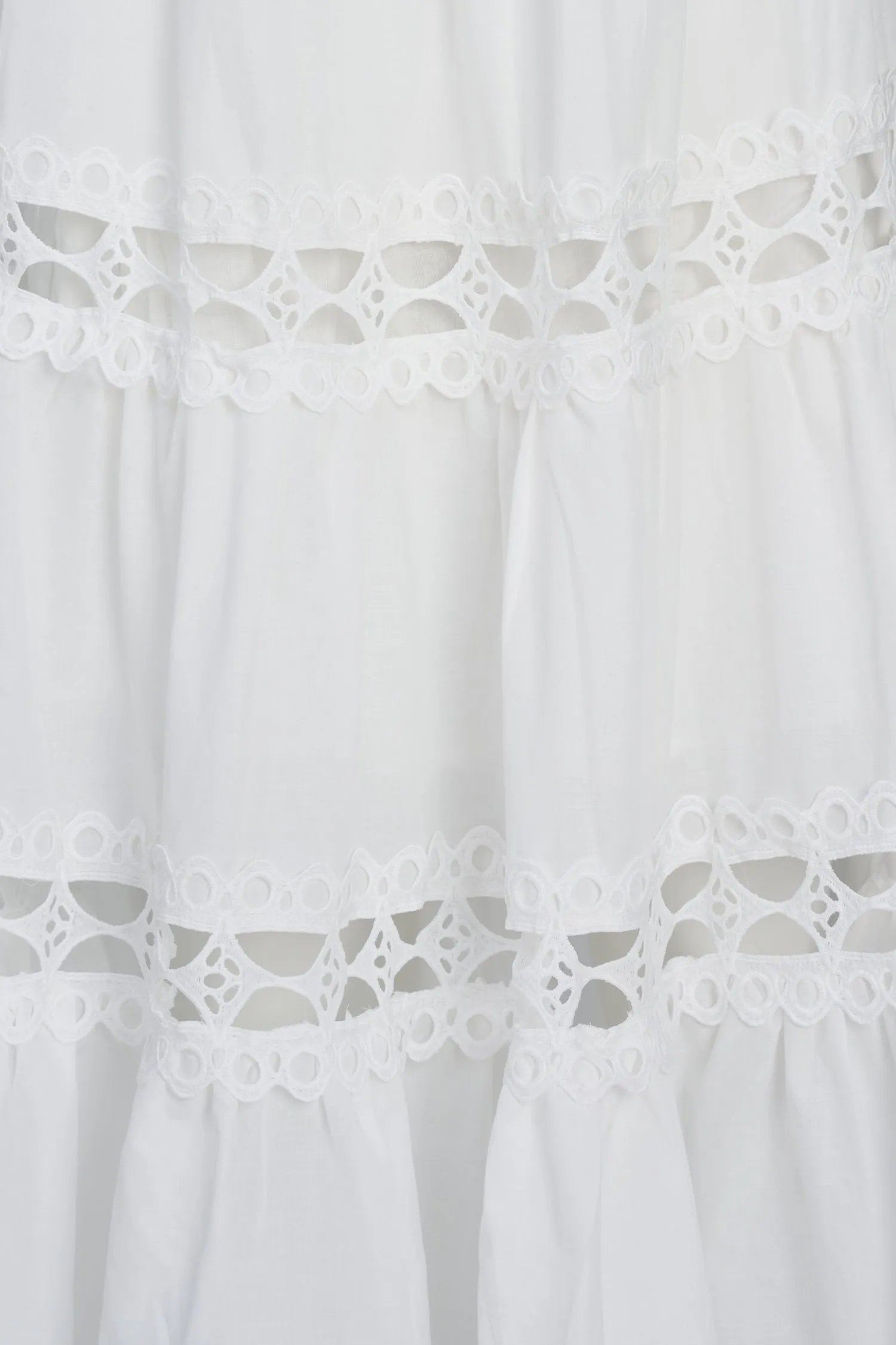 Tiered Cotton Skirt | Ema&Carla